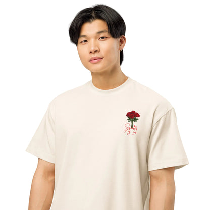 Oversized Luxury T-Shirt (Vintage White) for Men – Sweeter As Ink | INK