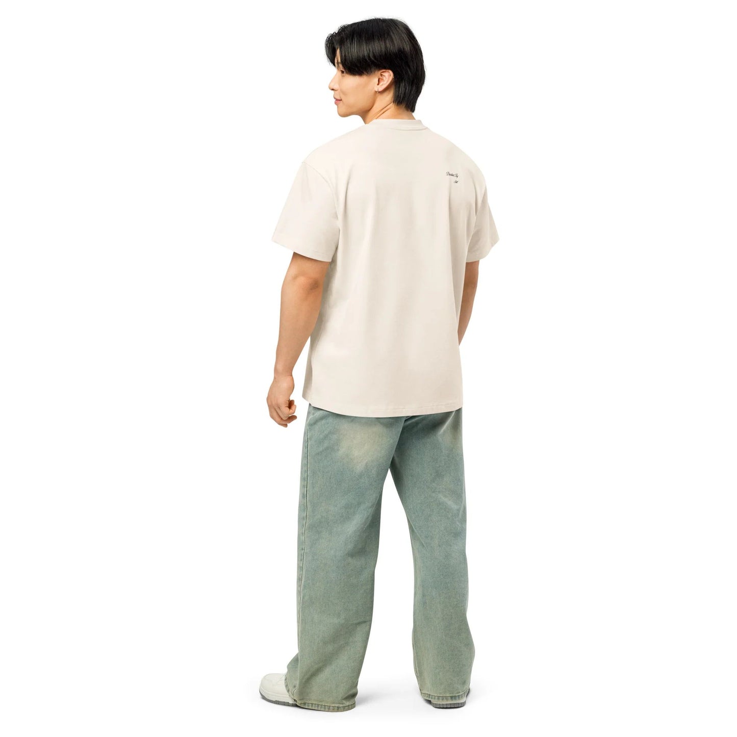 Oversized Luxury T-Shirt (Vintage White) for Men – Sweeter As Ink | INK